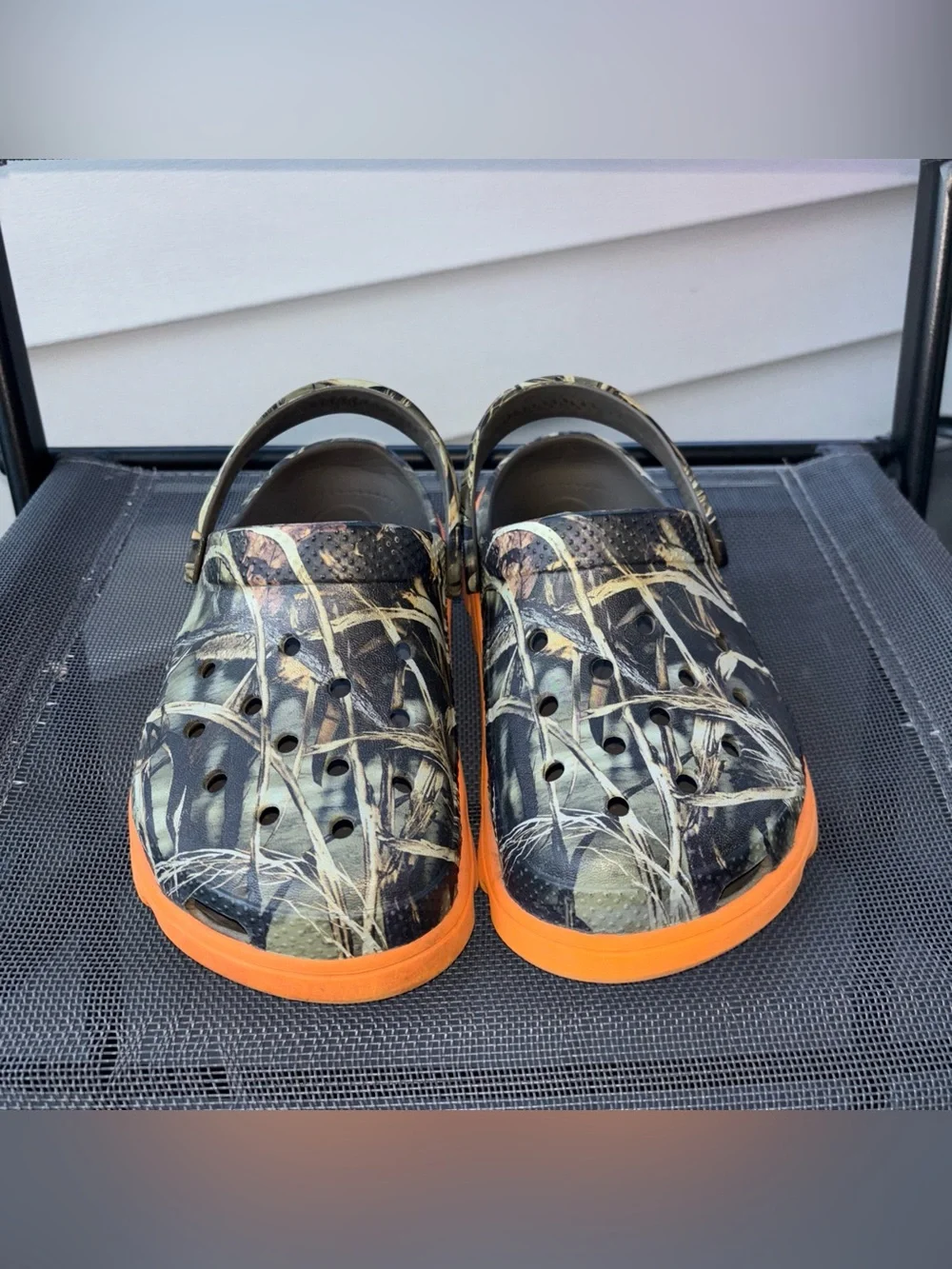 Crocs Duet Sport Clog Realtree Size 3 J3 Boys Camo